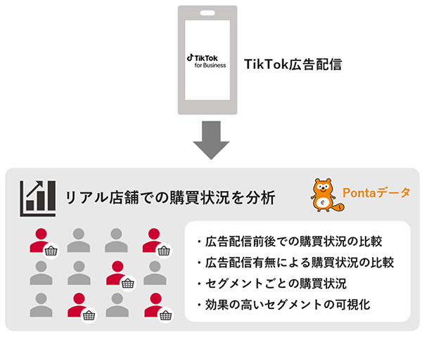 PontaデータによるTikTok広告の購買分析